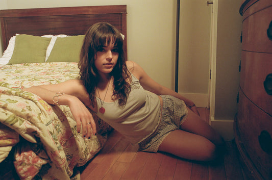 Only Hearts: Organic Cotton Pearl Cami - Sage Gray