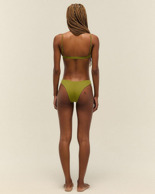 Haight: Leila Bikini Bottom - Seed Green