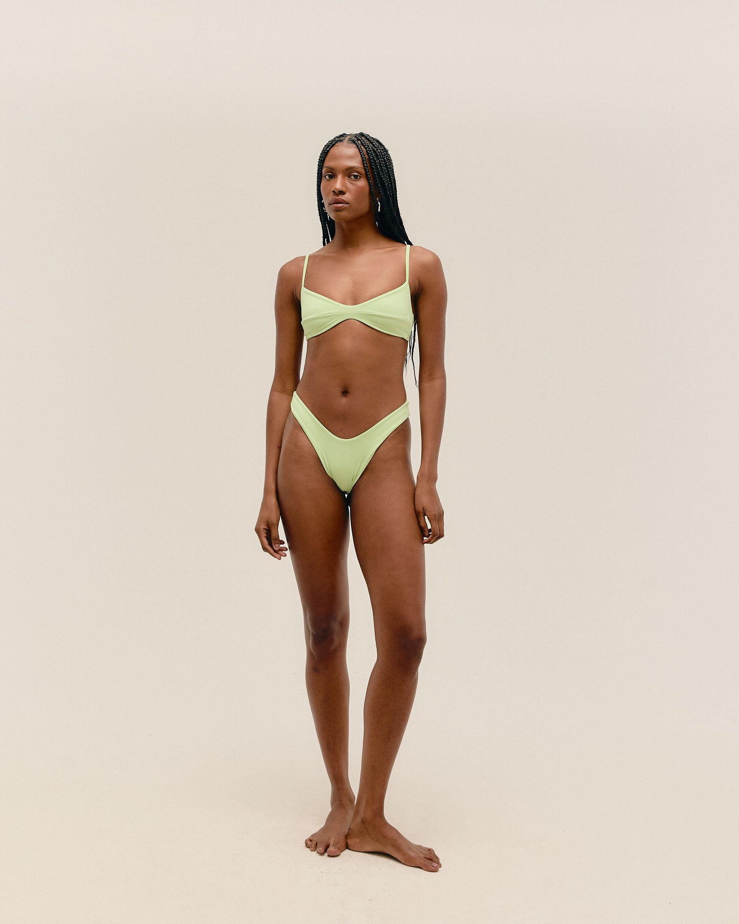 Haight: Leila Bikini Bottom - Canoas Green