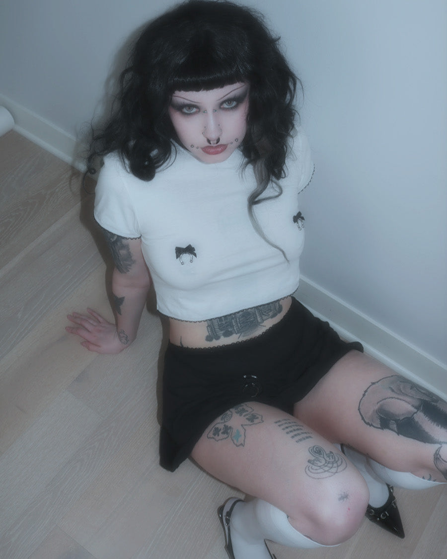 The End: You Will Be There Baby Tee - Black