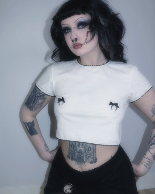 The End: You Will Be There Baby Tee - Black