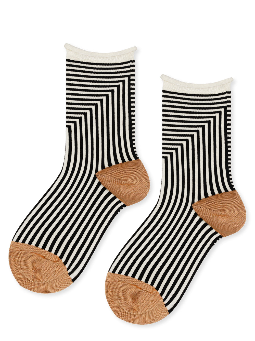 Hansel from Basel: Corbusier Crew Sock - Black