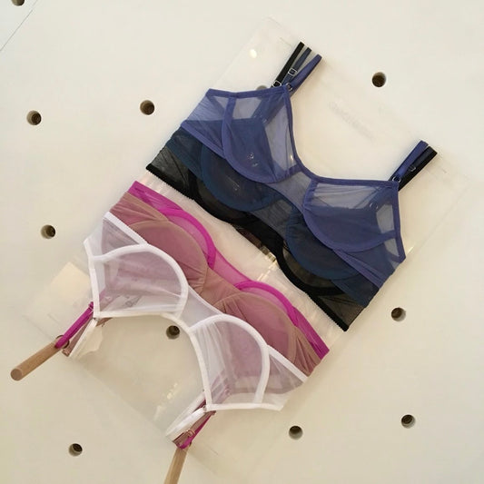Only Hearts: Whisper Underwire Bra - White