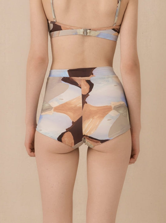 Hakea: Sol High Waisted Bikini Short - XXL