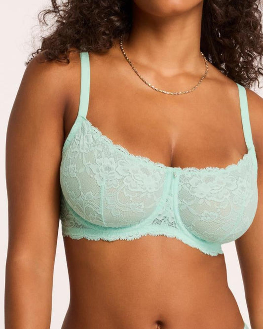 Montelle: Flirt Demi Lace Bra - D+ Cups Only