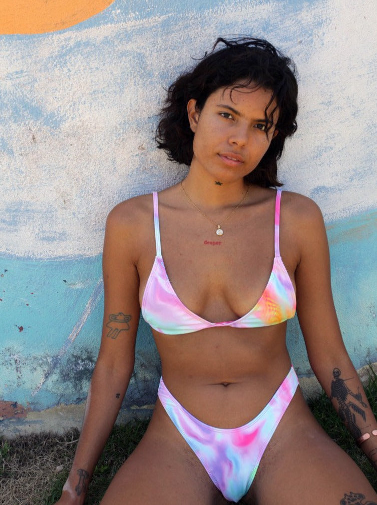 Minimale Animale: Wall Street High Cut Bikini Bottom - L