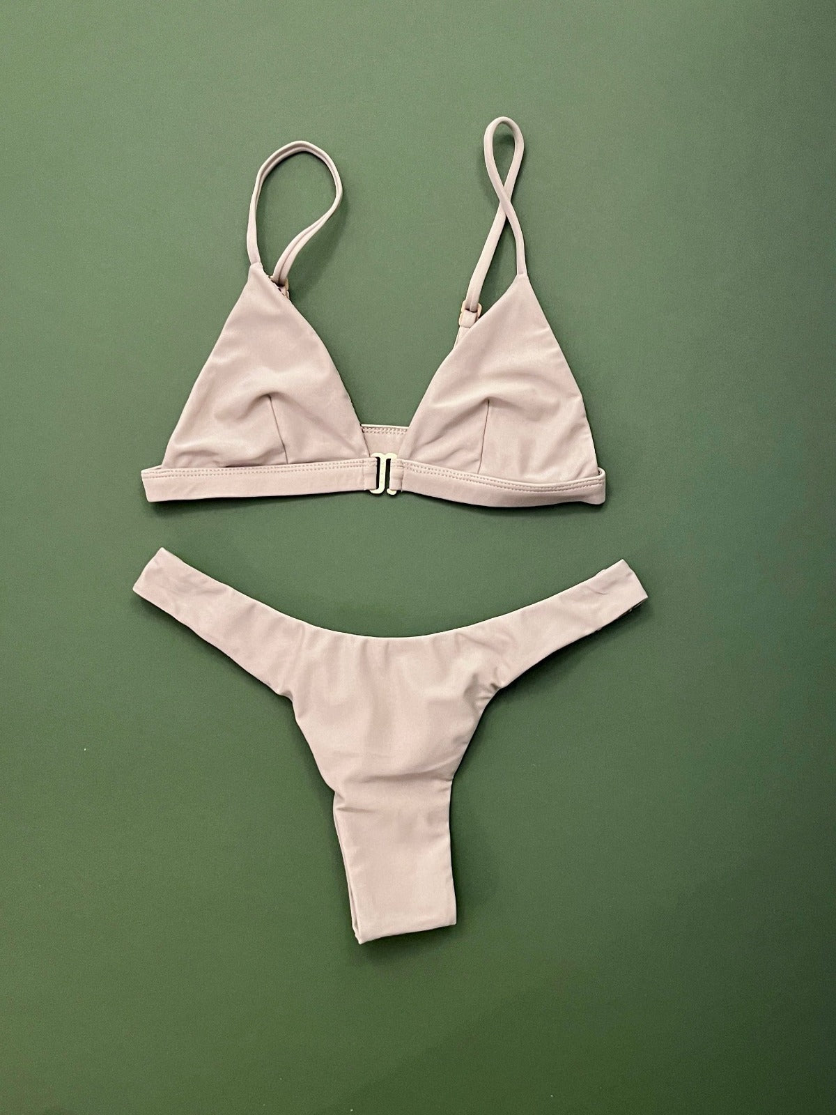 Acacia: Oslo Thong Bikini Bottom - Pebble