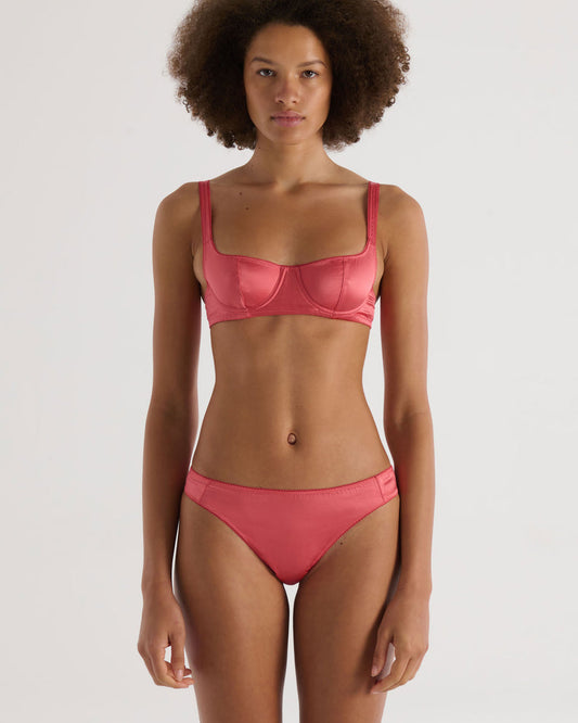 Araks: Grier Silk Thong - Rose