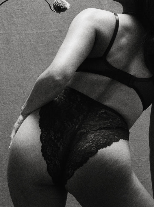 Bully Boy: Dora High-Waisted Lace Panty - XXL