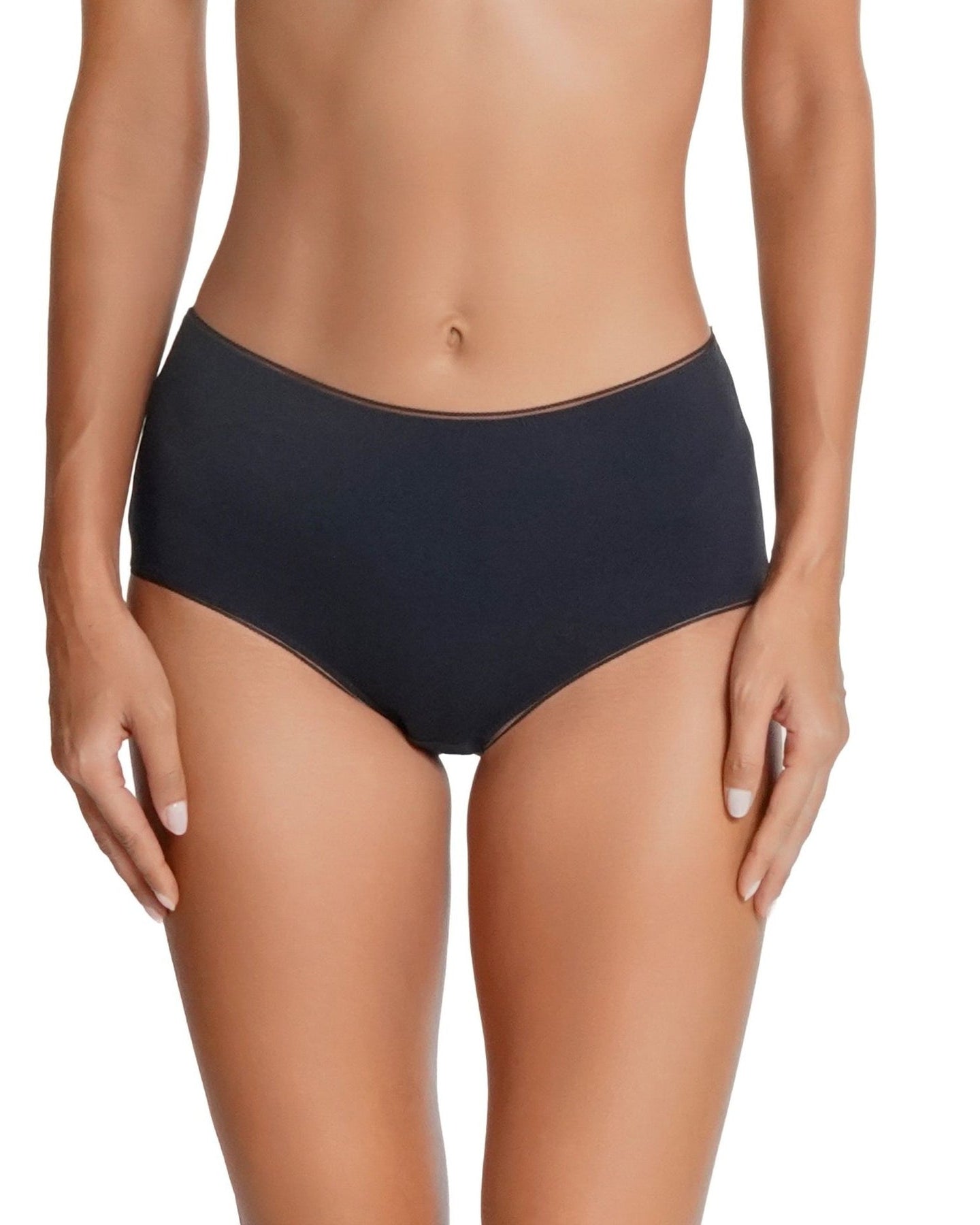 Huit: Biotiful Organic Cotton Brief - Black