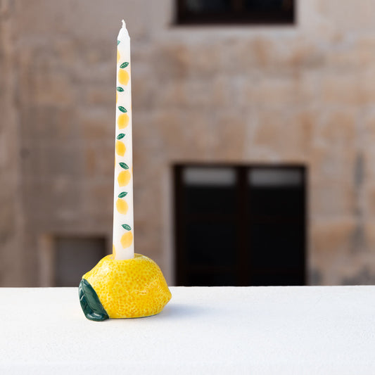 Talking Tables: Lemon Taper Candle