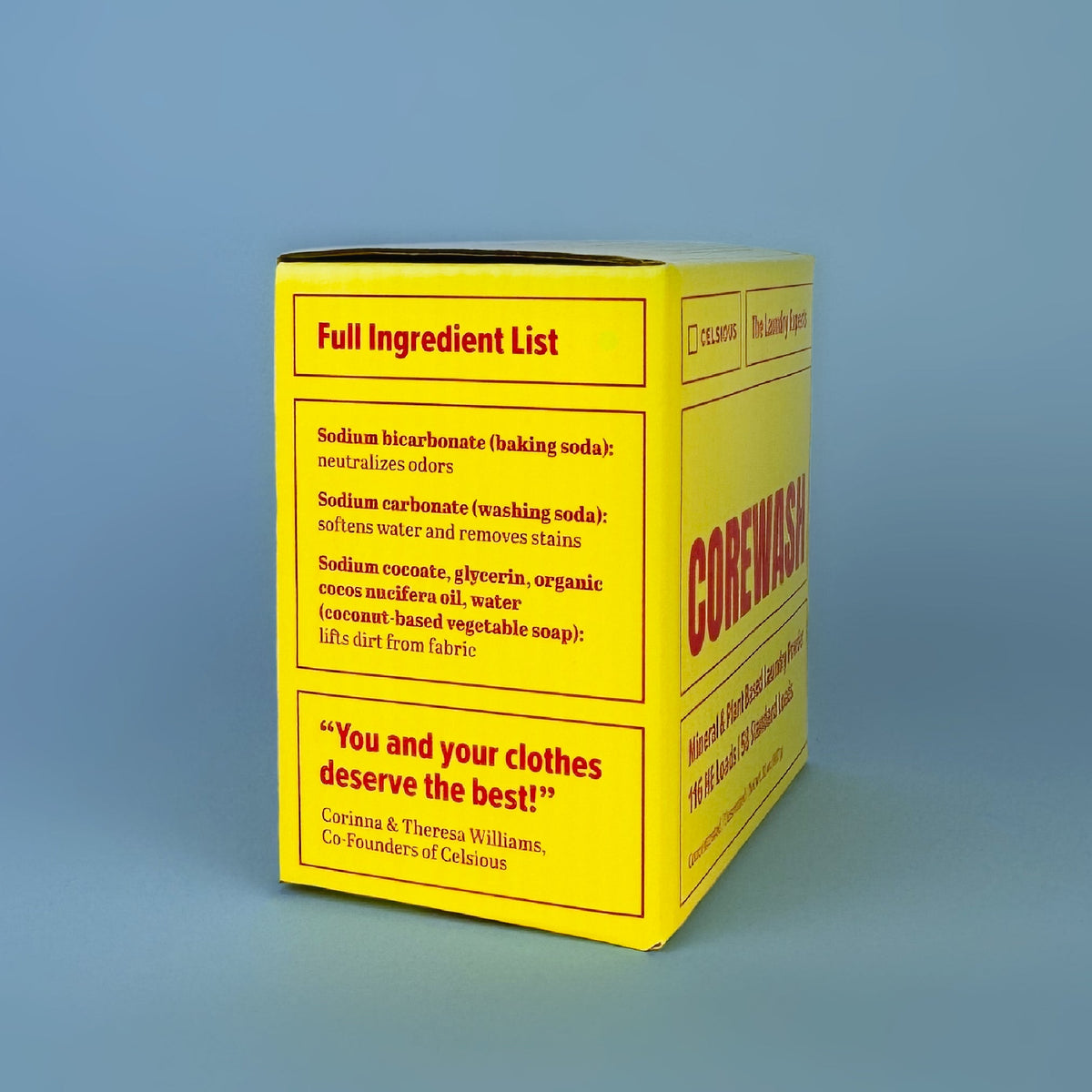 Celsious: Corewash Laundry Powder