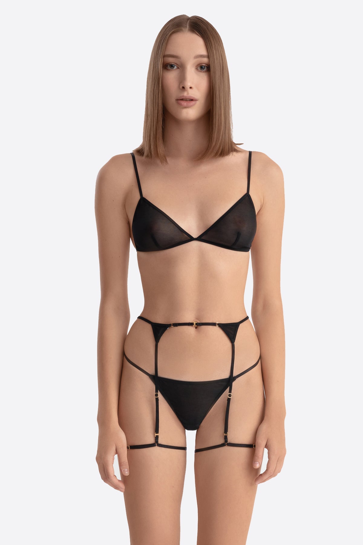 Marika Vera: Moore Triangle Bra - Black