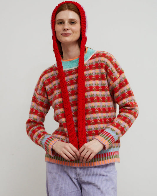 Dr. Bloom: Goritto Knit Bonnet - Lilac