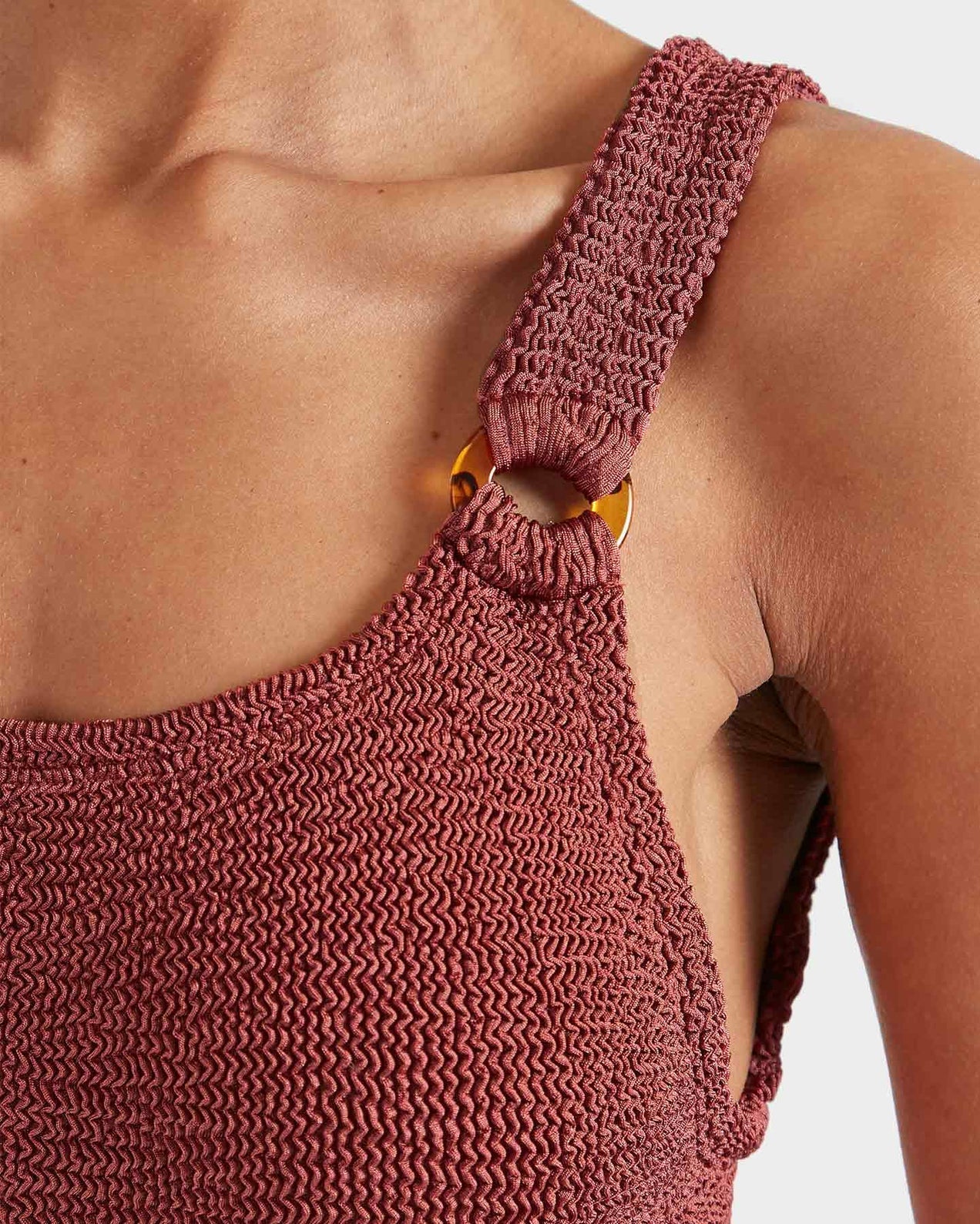 Hunza G: Domino One Piece - Rosewood