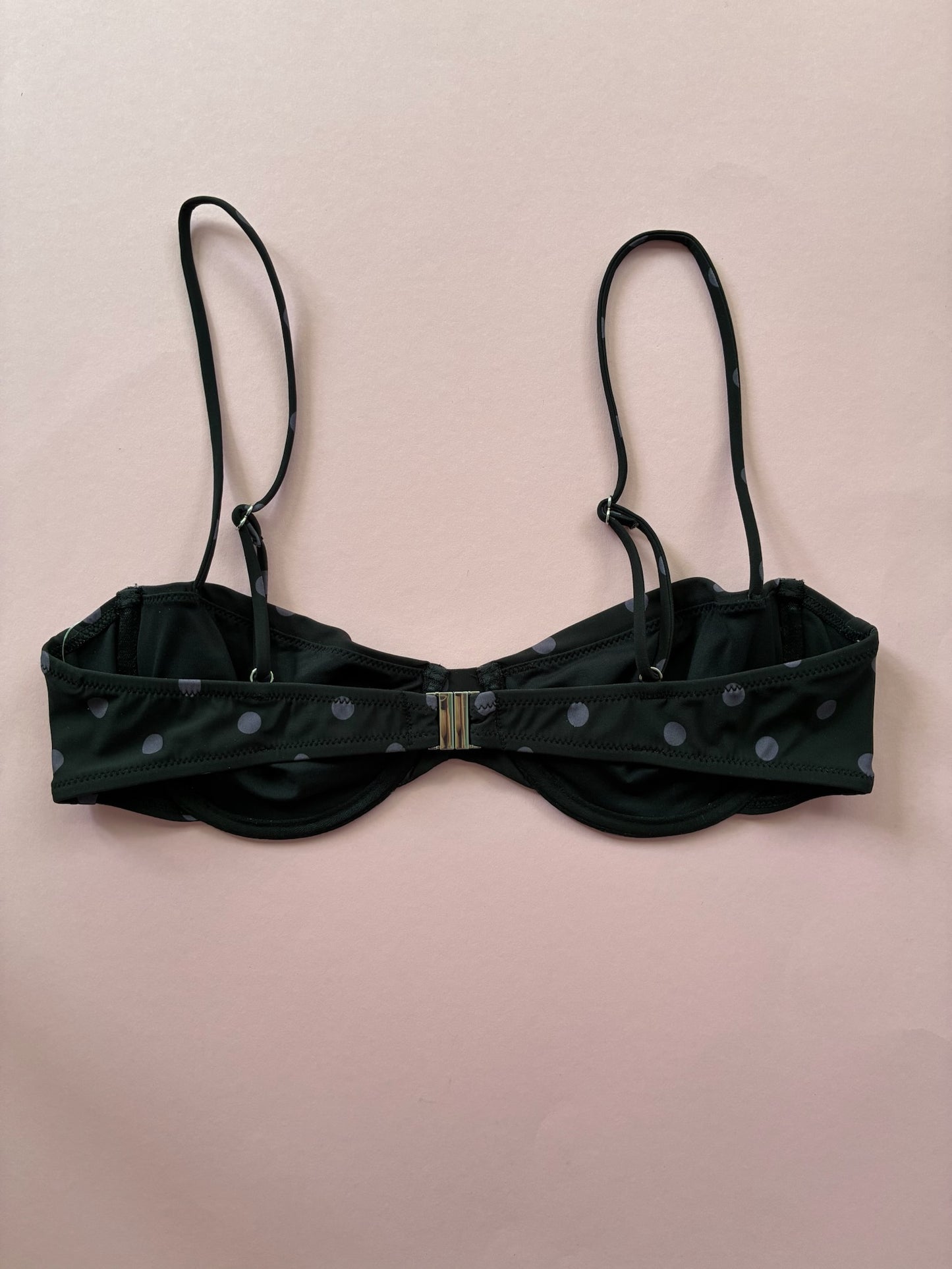 Pale: Emilia Underwire Bikini Top - Dots