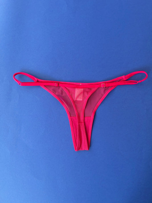 Clo: Malla Adjustable Thong - Fuchsia