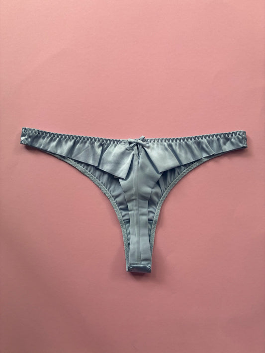 Fleur du Mal: Luxe Thong - Ice Queen