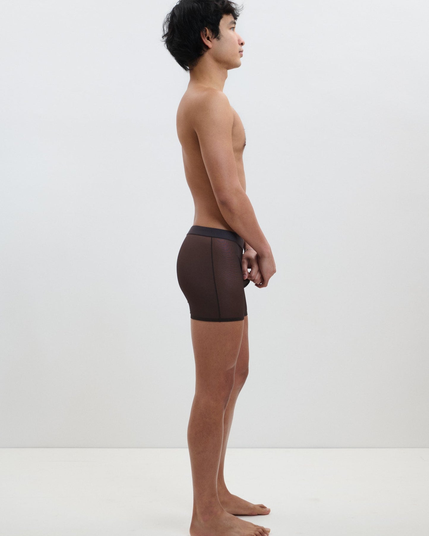 Full Of Desire: Jonathan Mesh Boxer - Brown