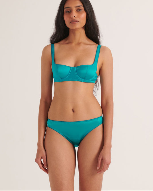 Araks: Gwyneth Silk Panty - Parrot