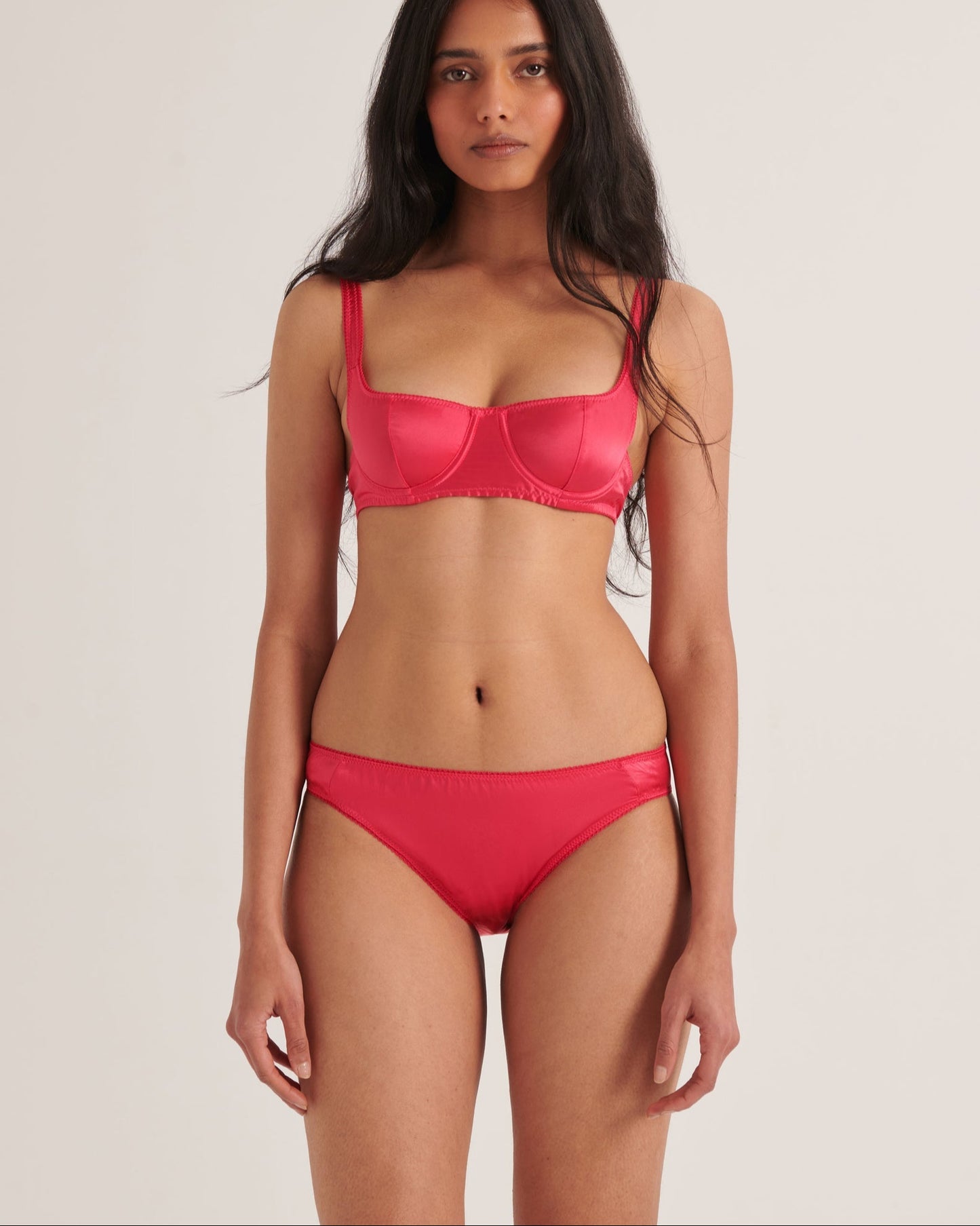 Araks: Gwyneth Silk Panty - Rouge