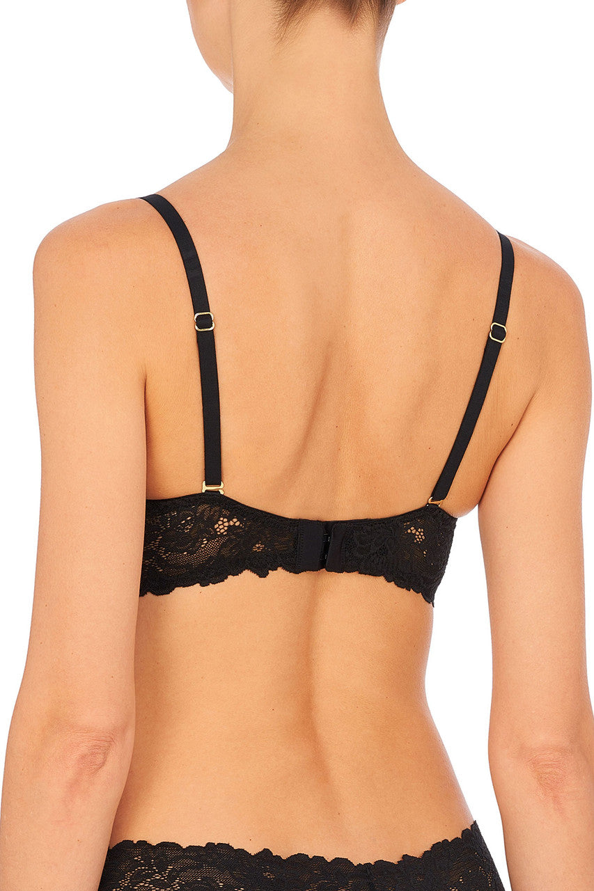 Natori: Heavenly Convertible Balconette Bra - Black