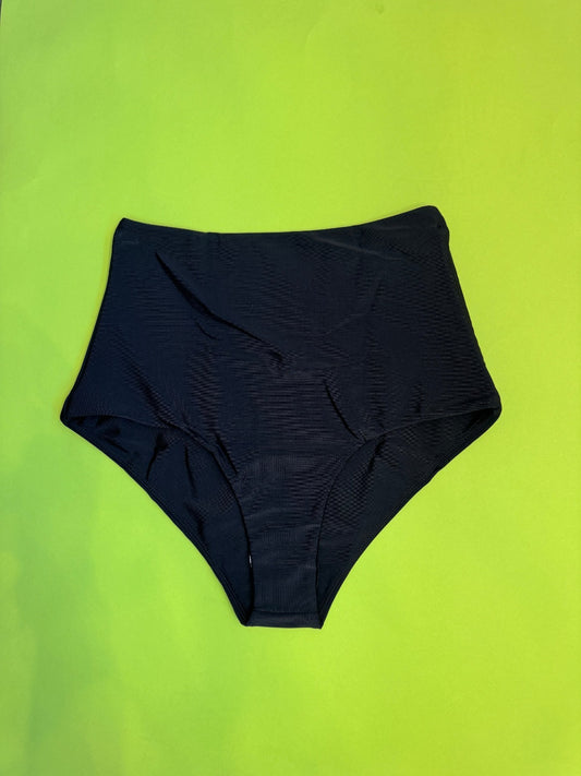 Mikoh: Lami High-Waisted Bikini Bottom - Black