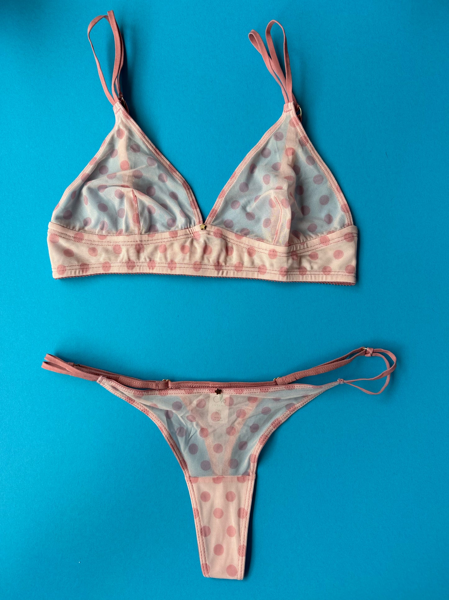 Clo: Malla Mesh Soft Bra - Pink