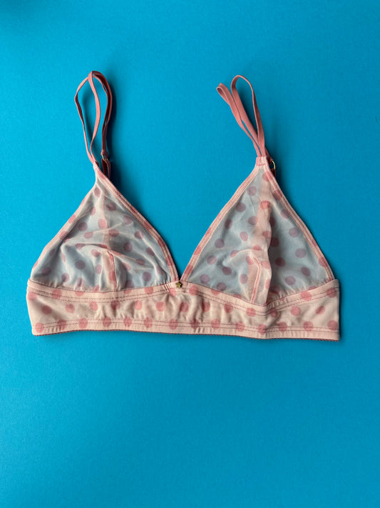 Clo: Malla Mesh Soft Bra - Pink