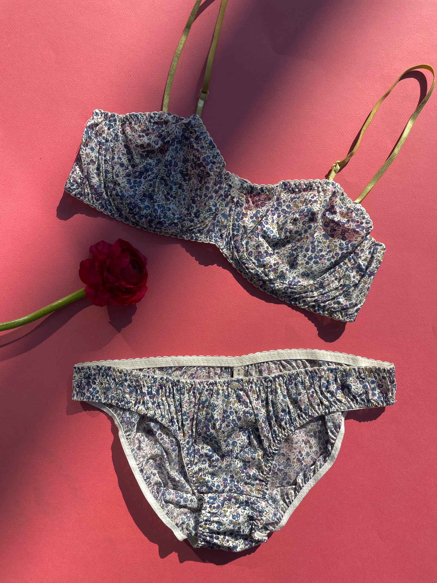 Work of Fiction: Cotton Brief - Floral