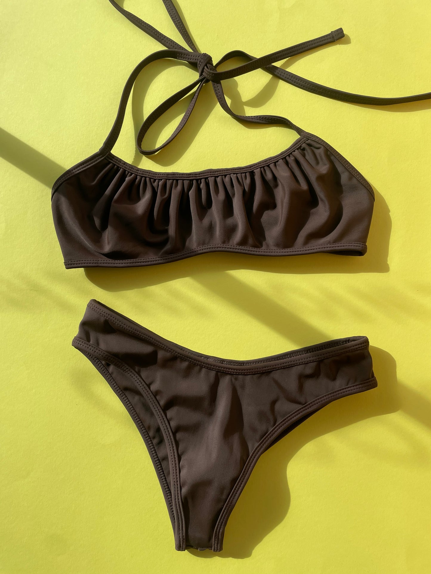 Belle Anna: Calla Bikini Bottom - Carob