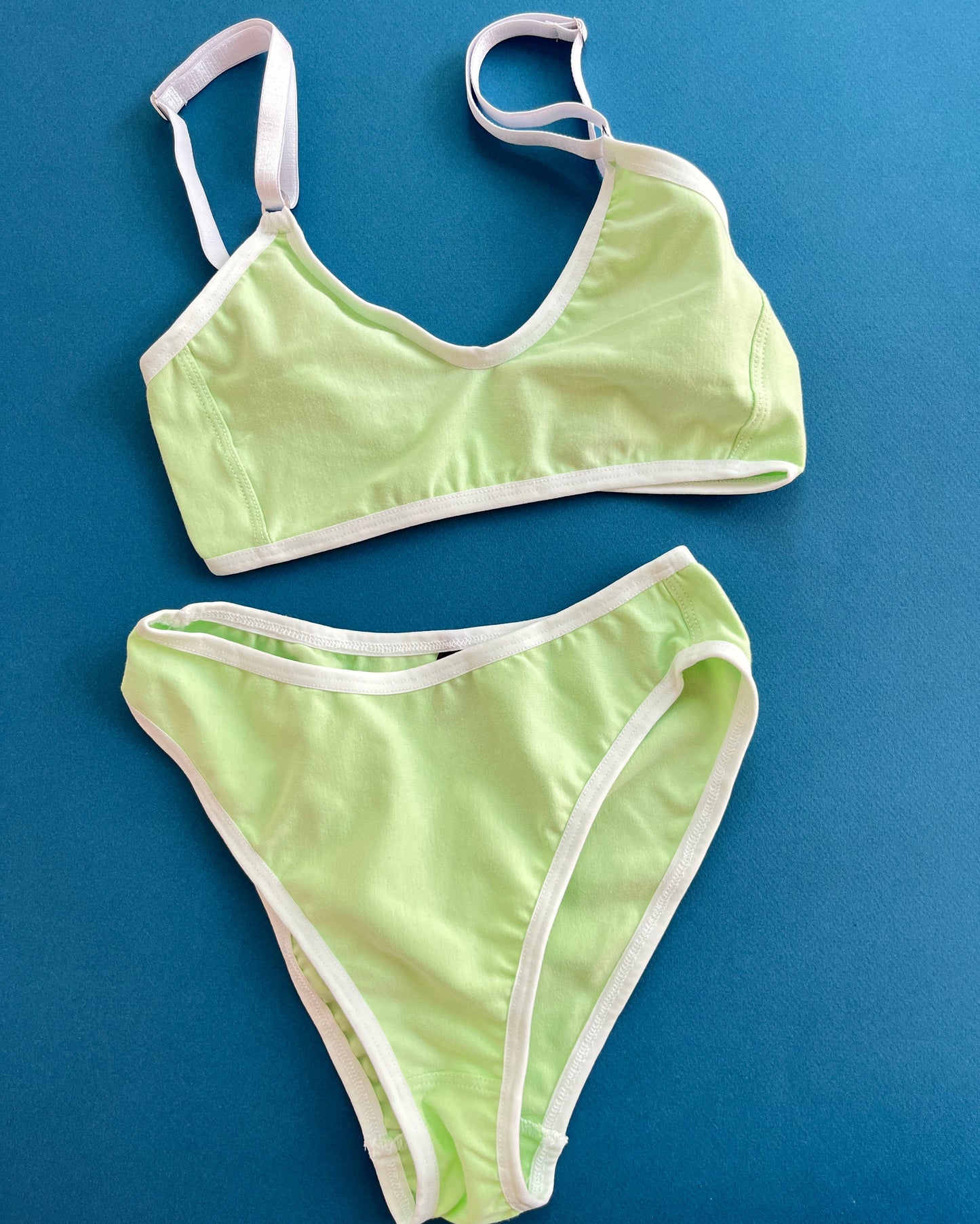 Bully Boy: Lenny Cotton Bra - Mint