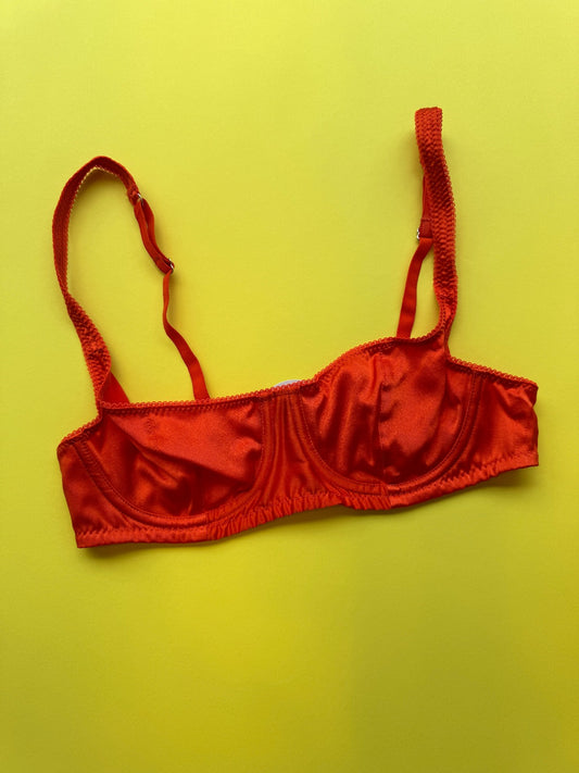 Araks: Gita Silk Underwire Bra - Burst