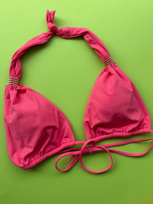 Melissa Odabash: Grenada Padded Bikini Top - Coral