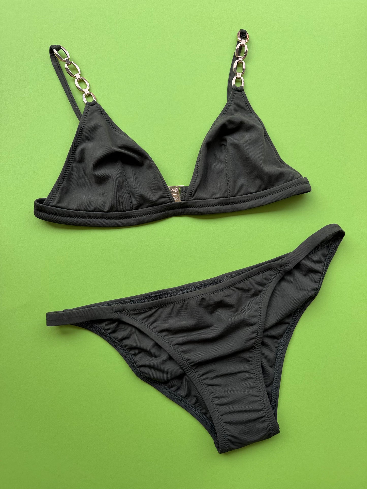 Melissa Odabash: Mexico Low Bikini Bottom - Olive