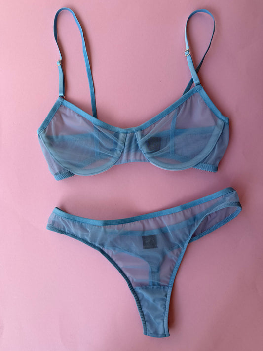 Only Hearts: Whisper Thong - Cascade