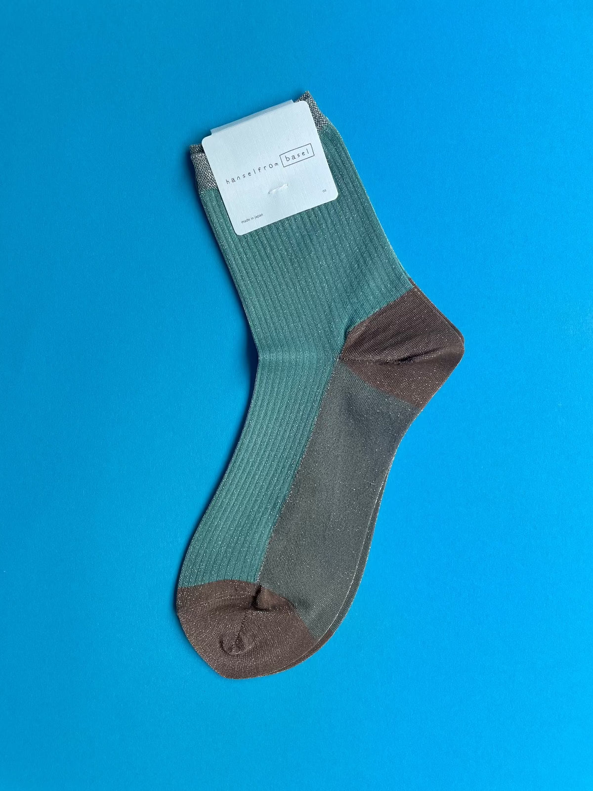 Hansel from Basel: Twinkle Short Crew Sock - Aqua