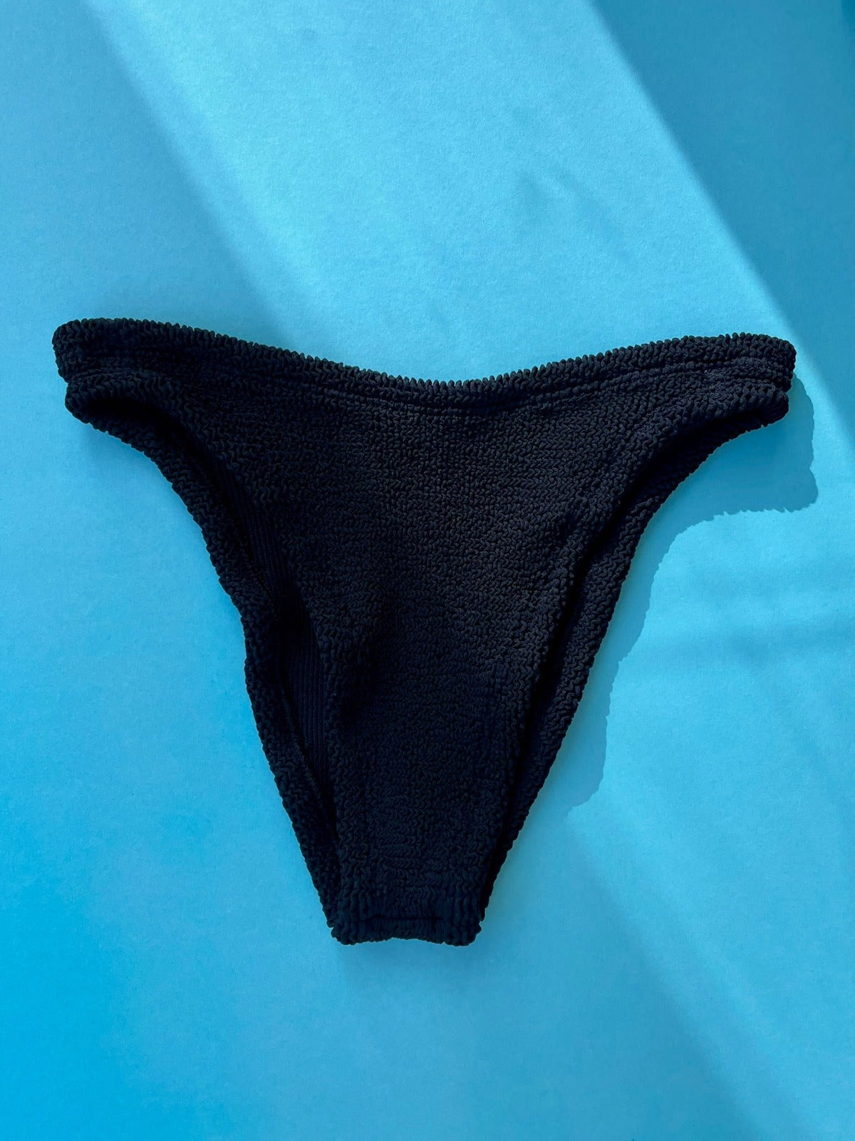 Hunza G: Gigi Straps Bikini Set - Black