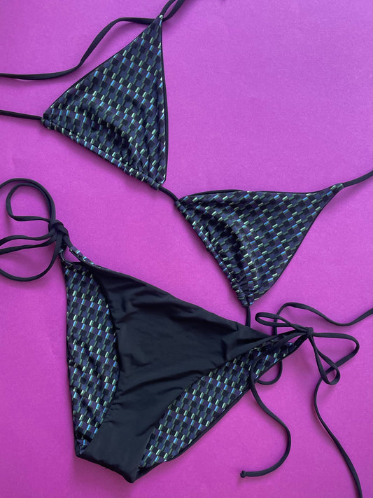 Siyu: Leila Reversible Tie Side Bikini Bottom