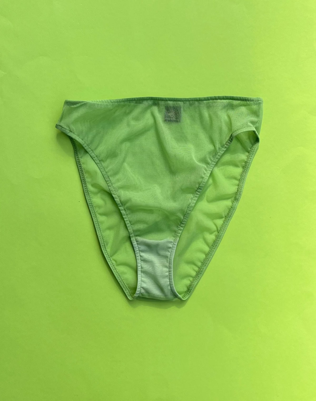 Only Hearts: Whisper High Cut Brief - Cucumber