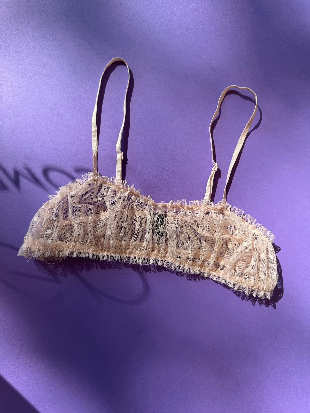 Only Hearts: Coucou Lola Joey Bralette - Petal Pink