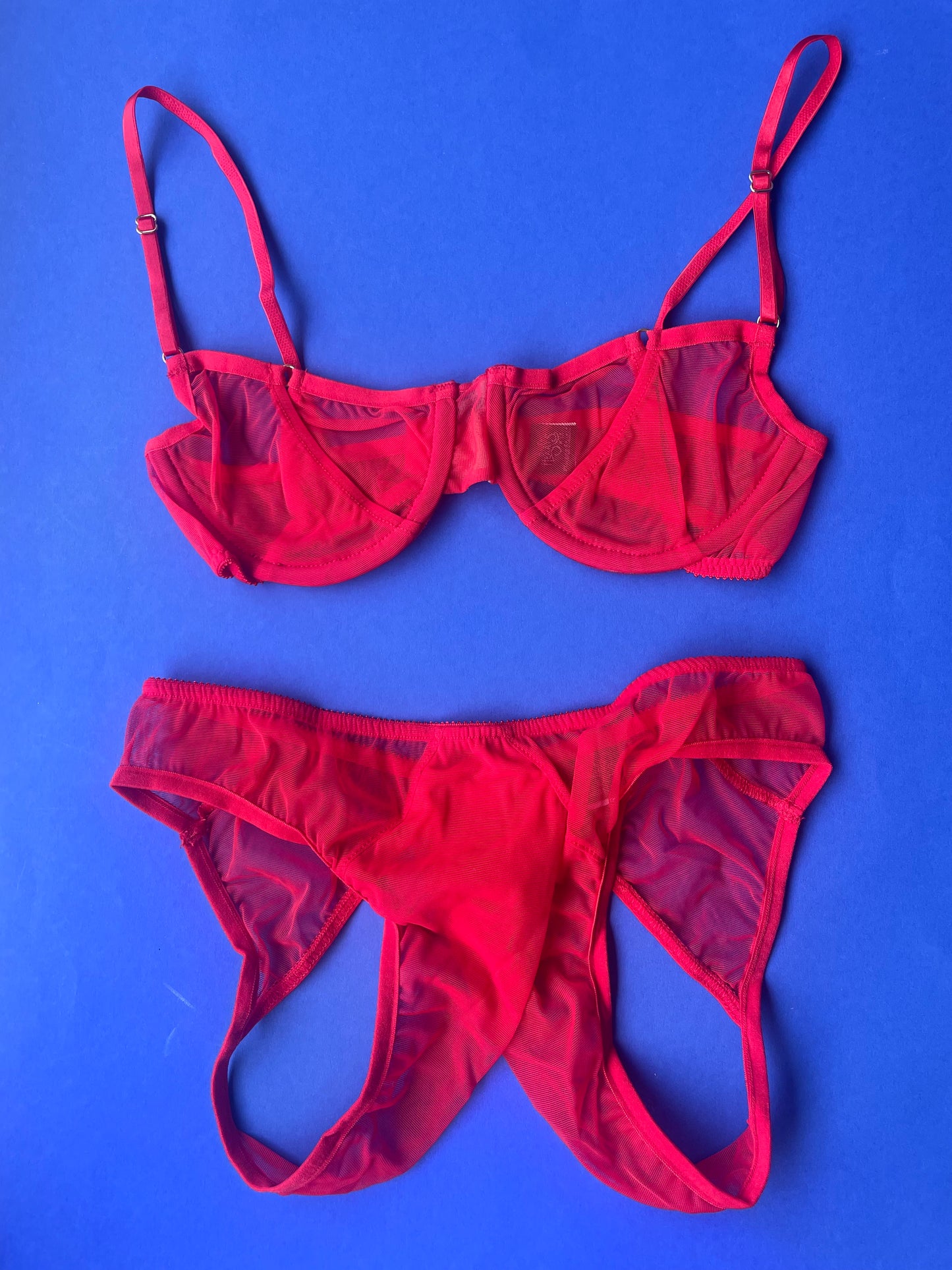 Only Hearts: Coucou Underwire Bra - Tango Red