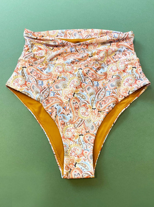 Palm: Kelly High-Waisted Bikini Bottom - S, M