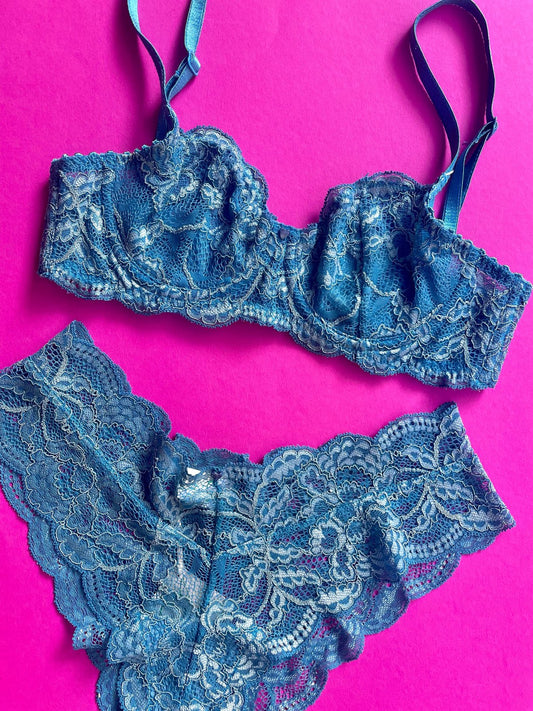 Clo: Fortuna Lace Cheeky Boyshort - XL, Last One!