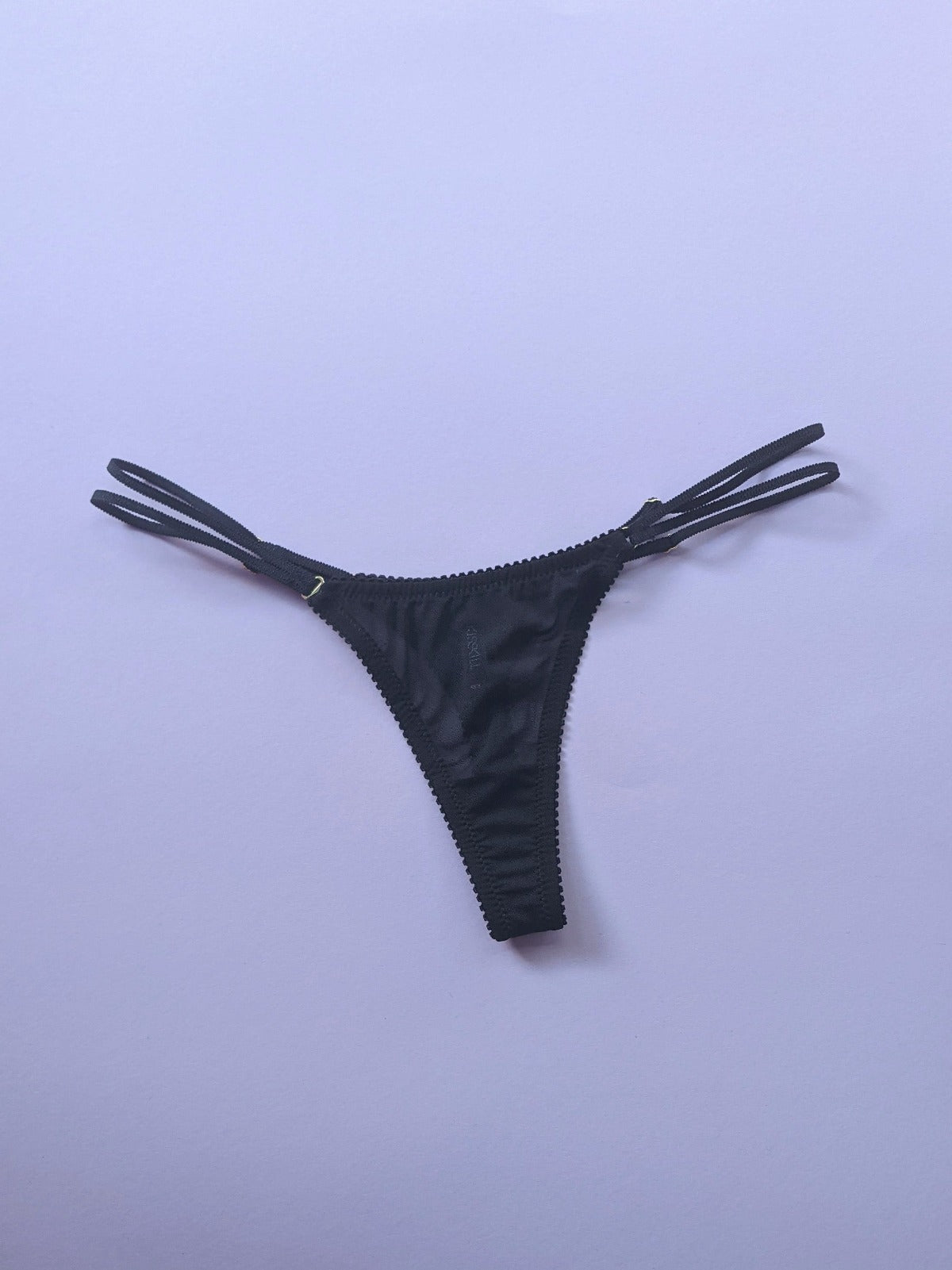 KissKill: Irena Mesh Mini G-String - Black