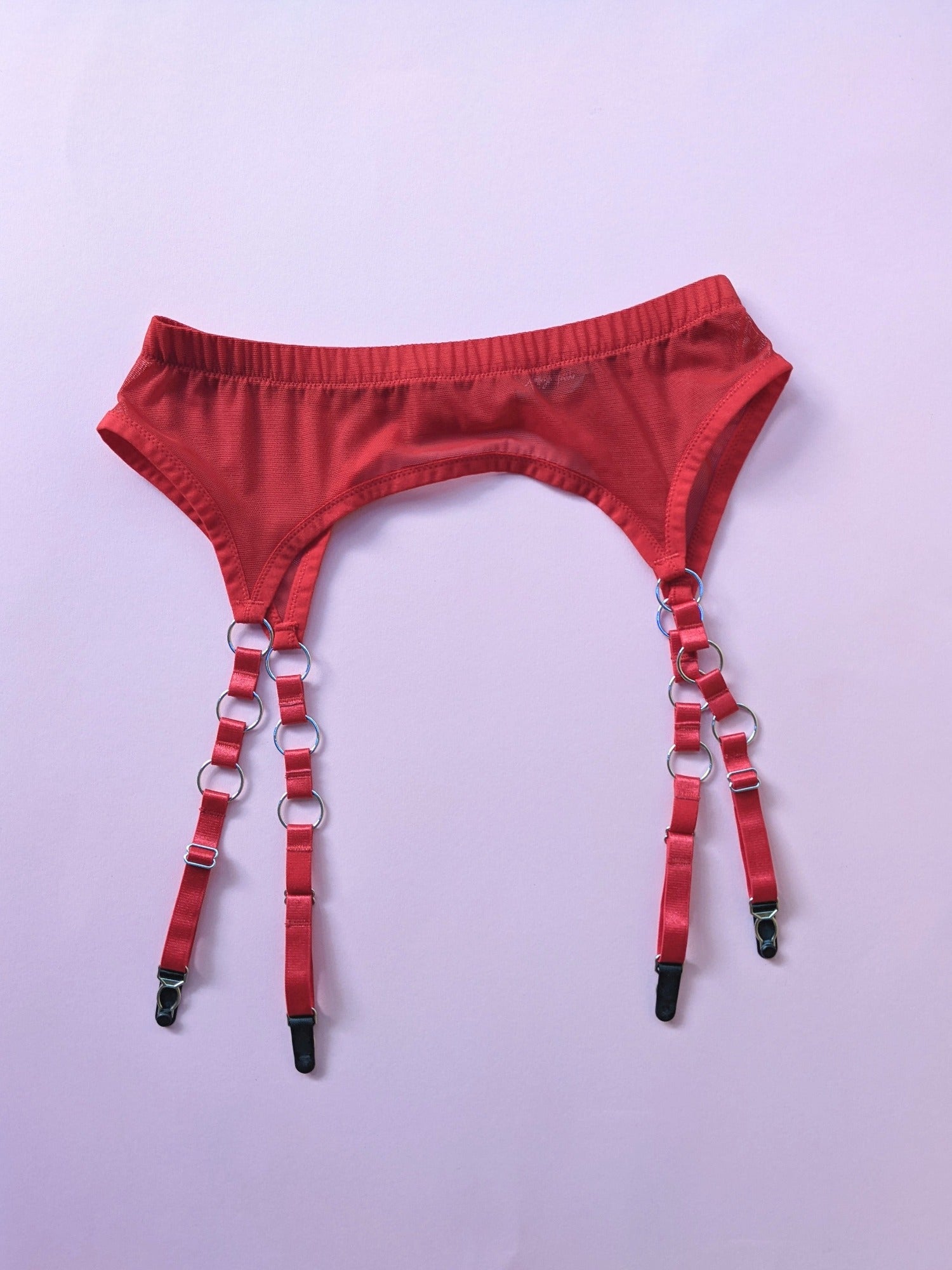 Dainty Thong Lingerie - Red