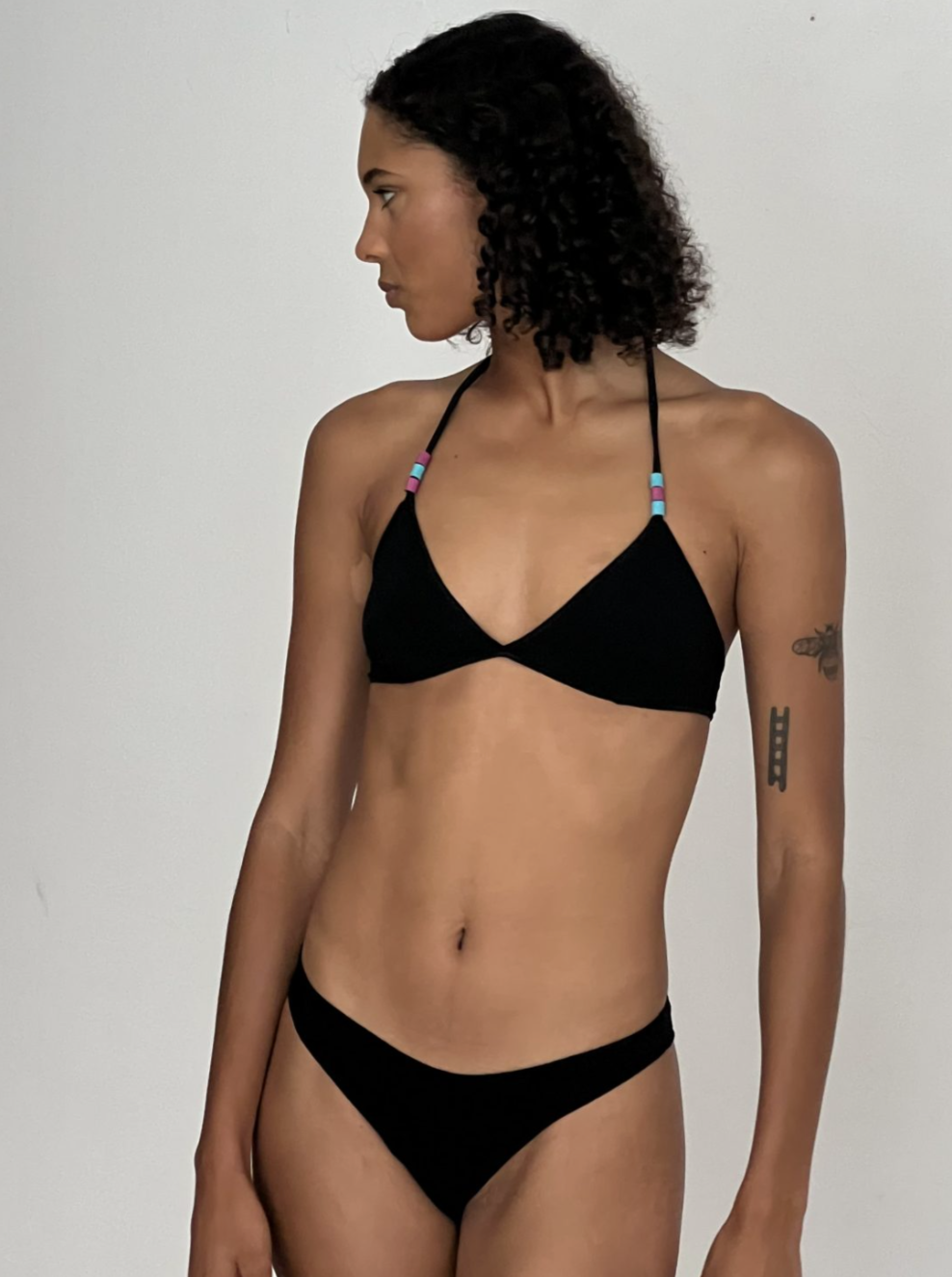 Caro Luna: Dana Bead Bikini Top - L, Last One!