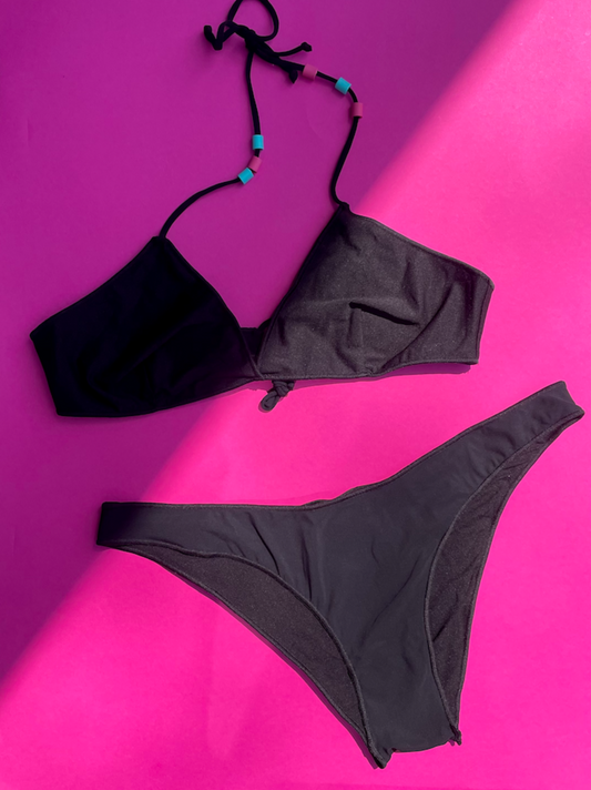 Caro Luna: Dana Bead Bikini Top - L, Last One!