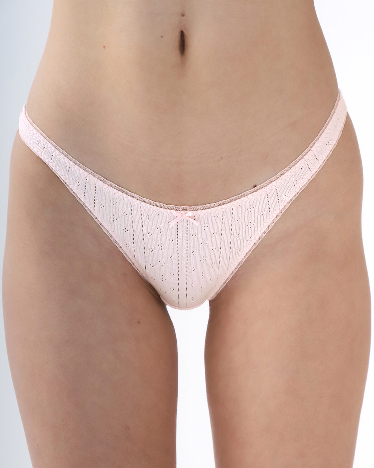 Cou Cou Intimates: The Thong - Baby Pink