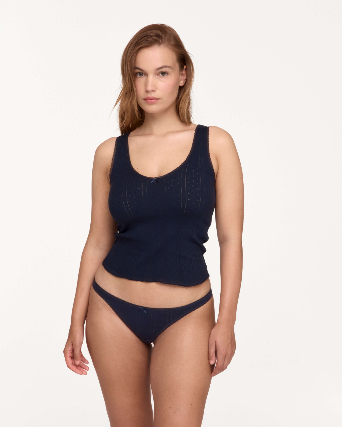 Cou Cou Intimates: The Thong - Navy